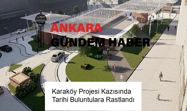 Karaköy Projesi Kazısında Tarihi Buluntulara Rastlandı