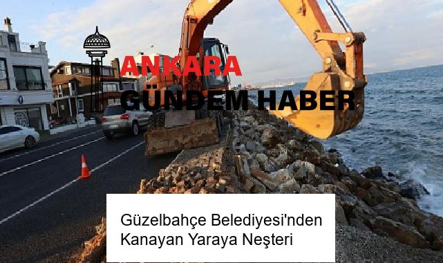 Güzelbahçe Belediyesi’nden Kanayan Yaraya Neşteri