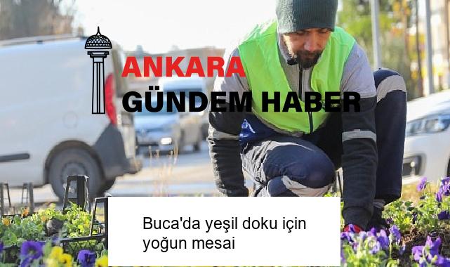 Buca’da yeşil doku için yoğun mesai