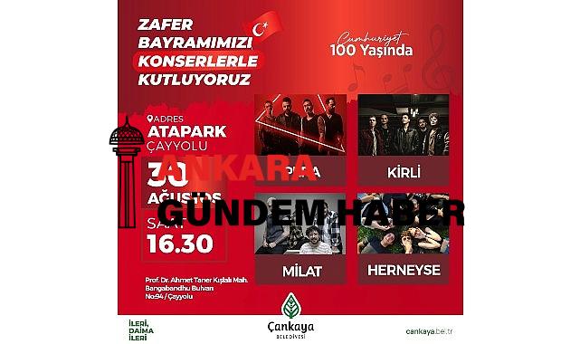 Dünyaya meydan okuyan zafer Çankaya’da coşkuyla kutlanacak