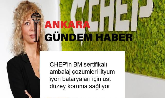 CHEP’in BM sertifikalı ambalaj çözümleri lityum iyon bataryaları için üst düzey koruma sağlıyor