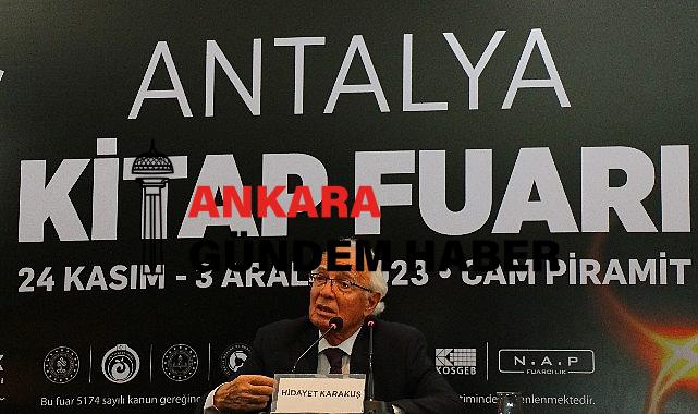13. Antalya Kitap Fuarı’nda yerel yazarlar kitaplarını tanıtıyor