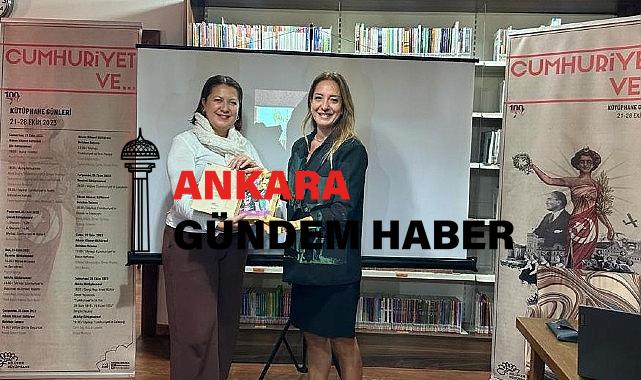 Burcu Bahar “Atatürk ve Sihirli Gözlük” kitabını anlattı