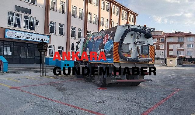 Yeni eğitim dönemi için okullar temizlendi