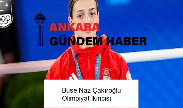 Buse Naz Çakıroğlu Olimpiyat İkincisi