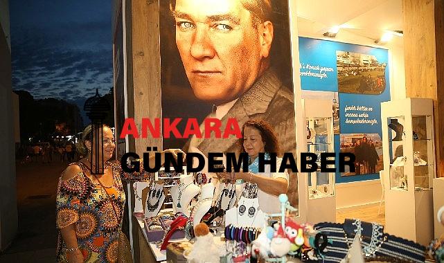 Konak Belediyesi’nin Fuar standı yoğun ilgi görüyor