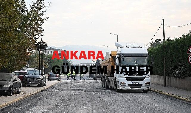 Kartepe’de 1950 ton asfalt serimi yapıldı