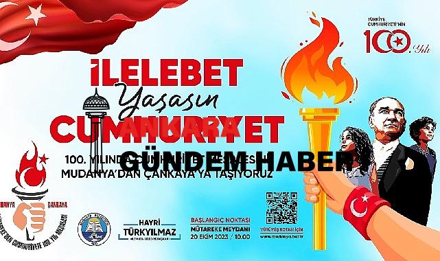Başkan Hayri Türkyılmaz, Mütareke’den Cumhuriyet’e 100. Yıl için Yürüyecek