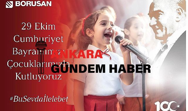 Borusan, Cumhuriyetimizin 100. yılını geleceğimizi emanet ettiğimiz çocuklarla kutluyor