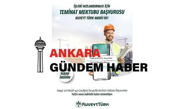 Kuveyt Türk mobil şubeden teminat başvuru hizmetini başlattı