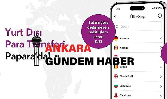 Papara’dan sadece 1 Euro’ya yurt dışı para transferi
