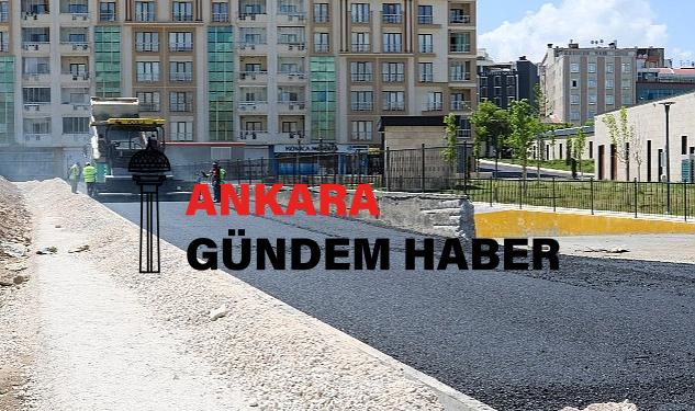 Beşyol Millet Bahçesi Yolu Asfaltlandı