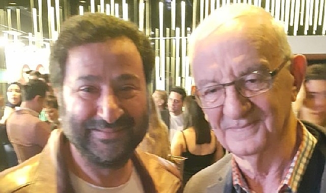 Metin Yıldırım “Baldız” Filminin Galasında Atilla Dorsay ile Buluştu