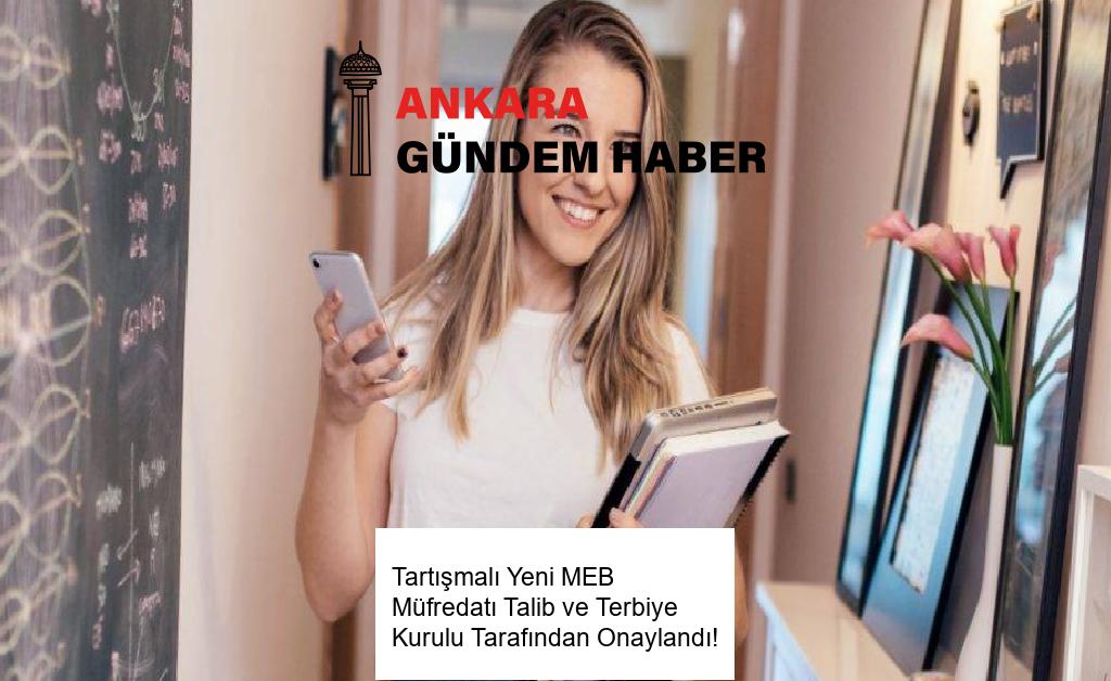 Tartışmalı Yeni MEB Müfredatı Talib ve Terbiye Kurulu Tarafından Onaylandı!