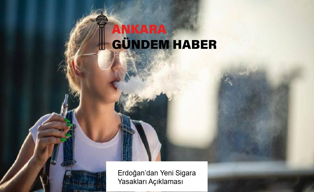 Erdoğan’dan Yeni Sigara Yasakları Açıklaması