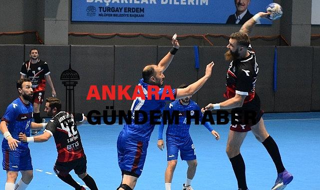 Çekişmeli maçın galibi Nilüfer Belediyespor