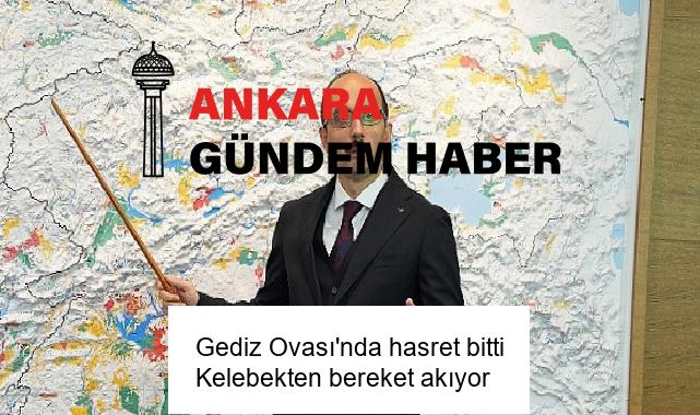 Gediz Ovası’nda hasret bitti Kelebekten bereket akıyor
