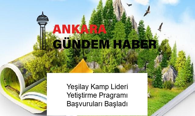 Yeşilay Kamp Lideri Yetiştirme Pragramı Başvuruları Başladı