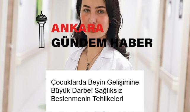 Çocuklarda Beyin Gelişimine Büyük Darbe! Sağlıksız Beslenmenin Tehlikeleri