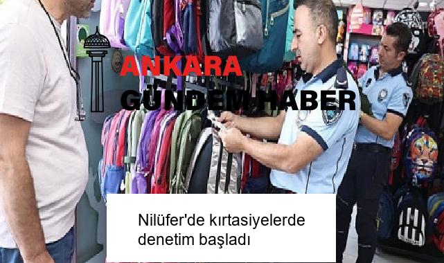 Nilüfer’de kırtasiyelerde denetim başladı
