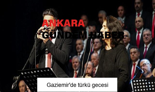 Gaziemir’de türkü gecesi