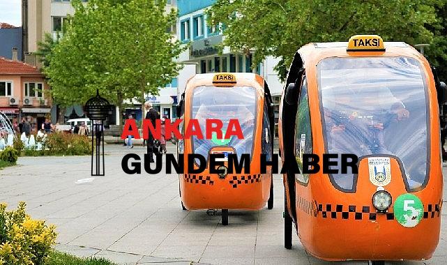 Bisiklet taksilerden 4 bin 656 kişi yararlandı