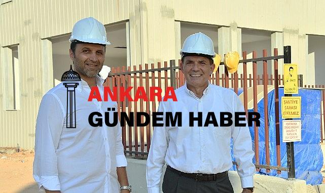 Başkan Abdullah Özyiğit, ikinci BETEM’in inşaatını inceledi