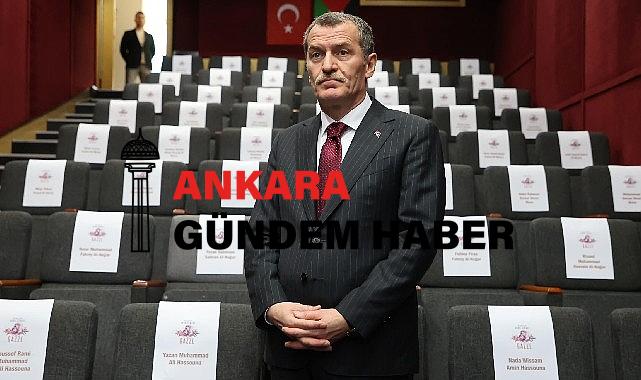 ZKSM’de Koltuklar Şehit Olan Gazzeli Çocuklara Ayrıldı