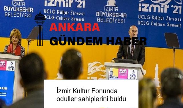 İzmir Kültür Fonunda ödüller sahiplerini buldu