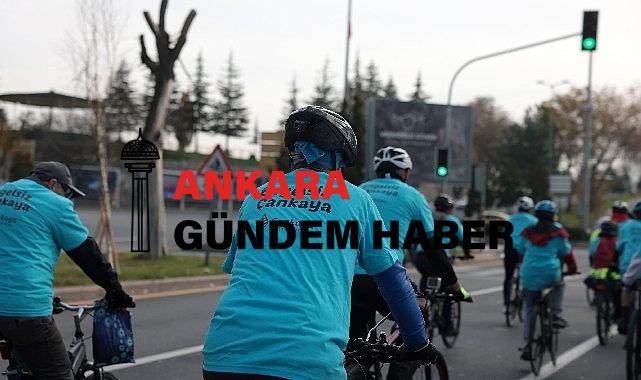 Çankaya’da engelli farkındalığı için pedalladılar