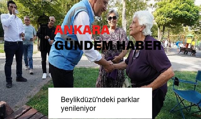 Beylikdüzü’ndeki parklar yenileniyor