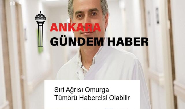Sırt Ağrısı Omurga Tümörü Habercisi Olabilir