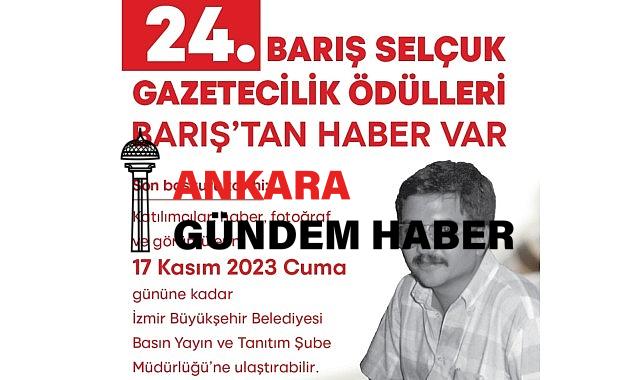 24. Barış Selçuk Gazetecilik Ödülleri’ne başvurular başladı