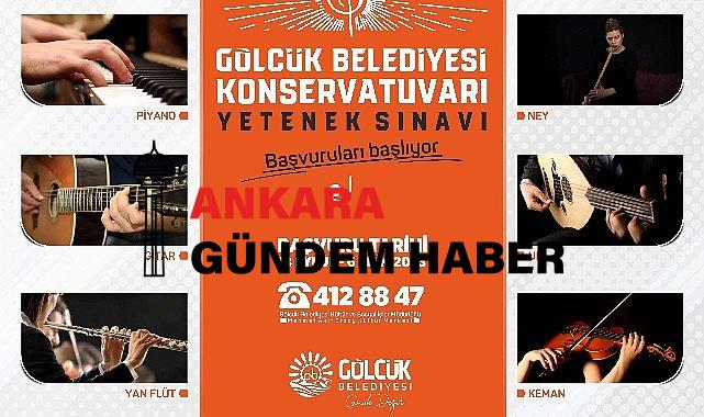 Gölcük Belediyesi Konservatuarı’na başvurular başlıyor