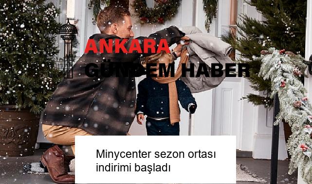 Minycenter sezon ortası indirimi başladı