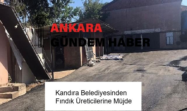 Kandıra Belediyesinden Fındık Üreticilerine Müjde