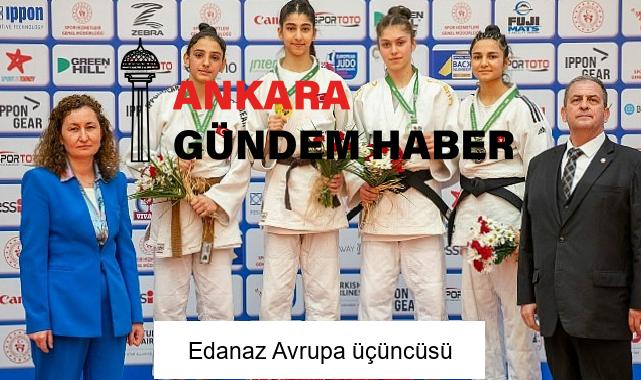 Edanaz Avrupa üçüncüsü