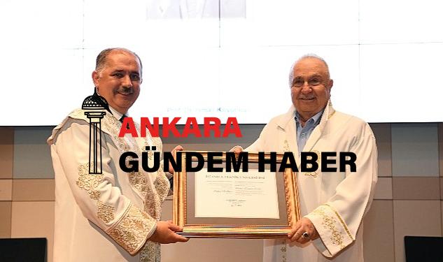 Bedrettin Dalan’a İTÜ’den Fahri Doktora Unvanı