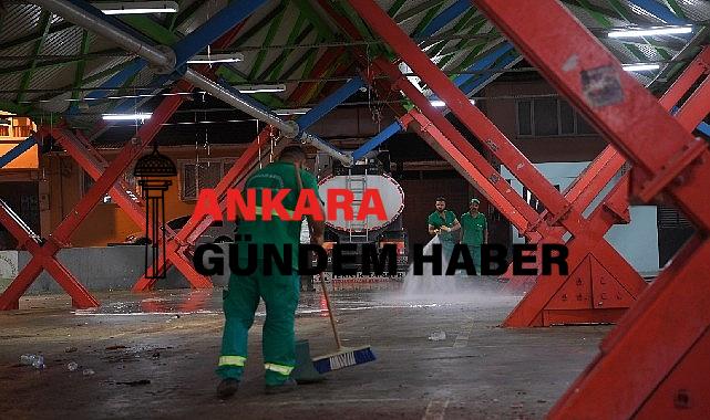 Kurban kesim yerlerinde aralıksız paklık