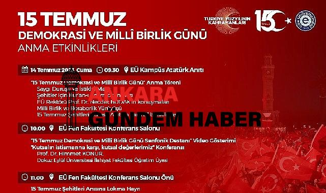 Ege Üniversitesinde Türkiye Yüzyılı’nın kahramanları anlatılacak