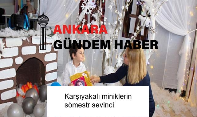Karşıyakalı miniklerin sömestr sevinci