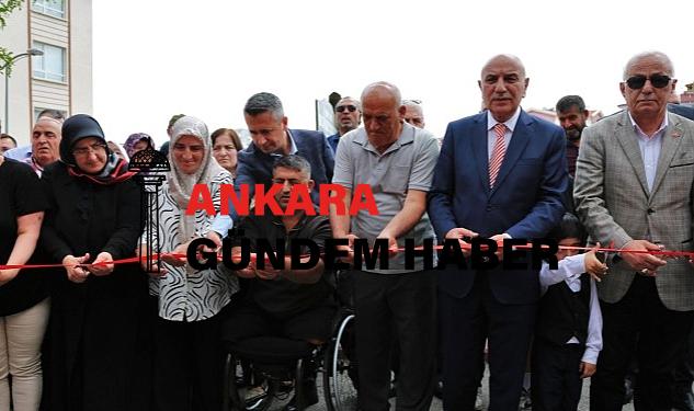 Şehit Yüzbaşı Burak Coşkun Parkı Keçiören’de Hizmete Açıldı