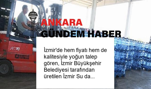 İzmir’de hem fiyatı hem de kalitesiyle yoğun talep gören, İzmir Büyükşehir Belediyesi tarafından üretilen İzmir Su damacanaları Efes Selçuk’a geldi