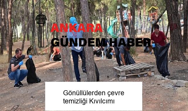 Gönüllülerden çevre temizliği Kıvılcımı