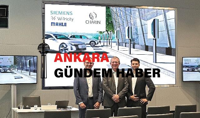 Siemens, Kablosuz Elektrikli Araç Şarj Alanında Bir Adım Daha Atıyor
