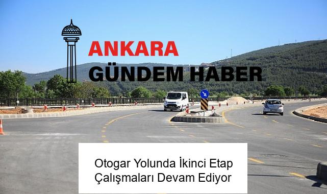 Otogar Yolunda İkinci Etap Çalışmaları Devam Ediyor