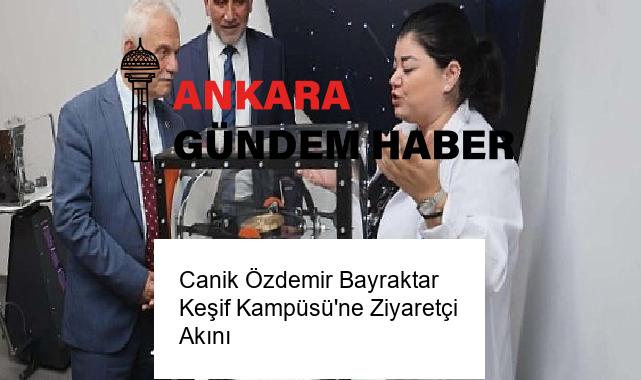 Canik Özdemir Bayraktar Keşif Kampüsü’ne Ziyaretçi Akını
