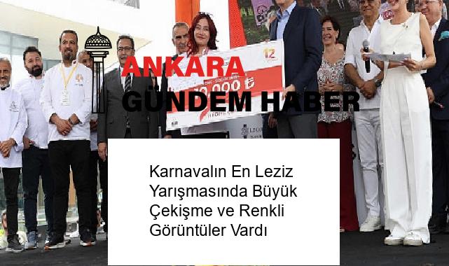 Karnavalın En Leziz Yarışmasında Büyük Çekişme ve Renkli Görüntüler Vardı