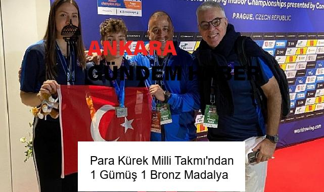 Para Kürek Milli Takmı’ndan 1 Gümüş 1 Bronz Madalya