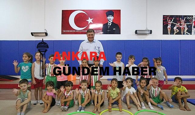 Karşıyaka’da geleceğin cimnastikçileri yetişiyor